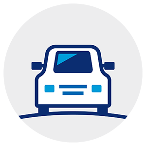 passenger car / automobile icon 